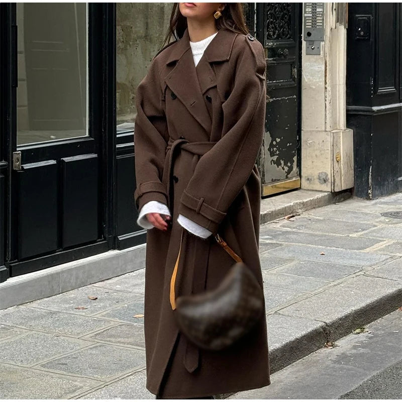 Burgundy Overcoat