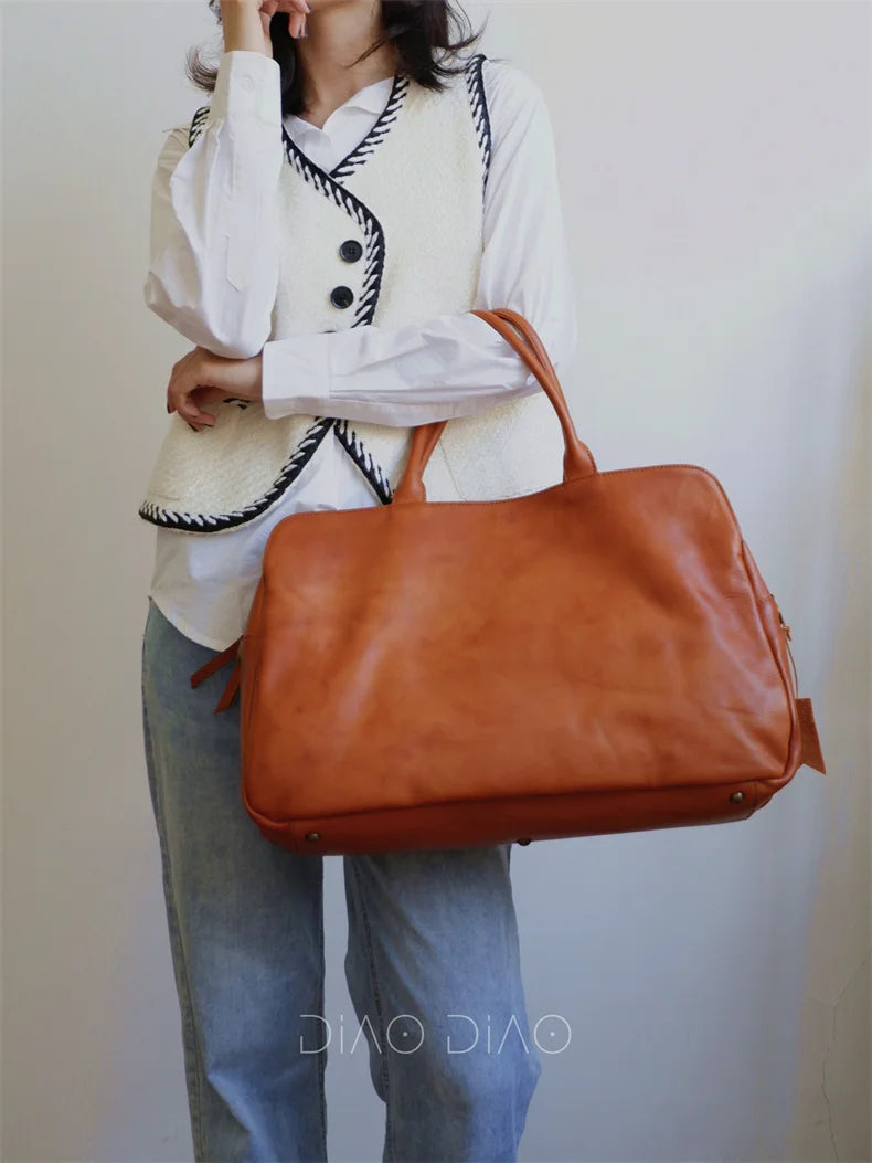 Genuine Leather Shoulder Bag
