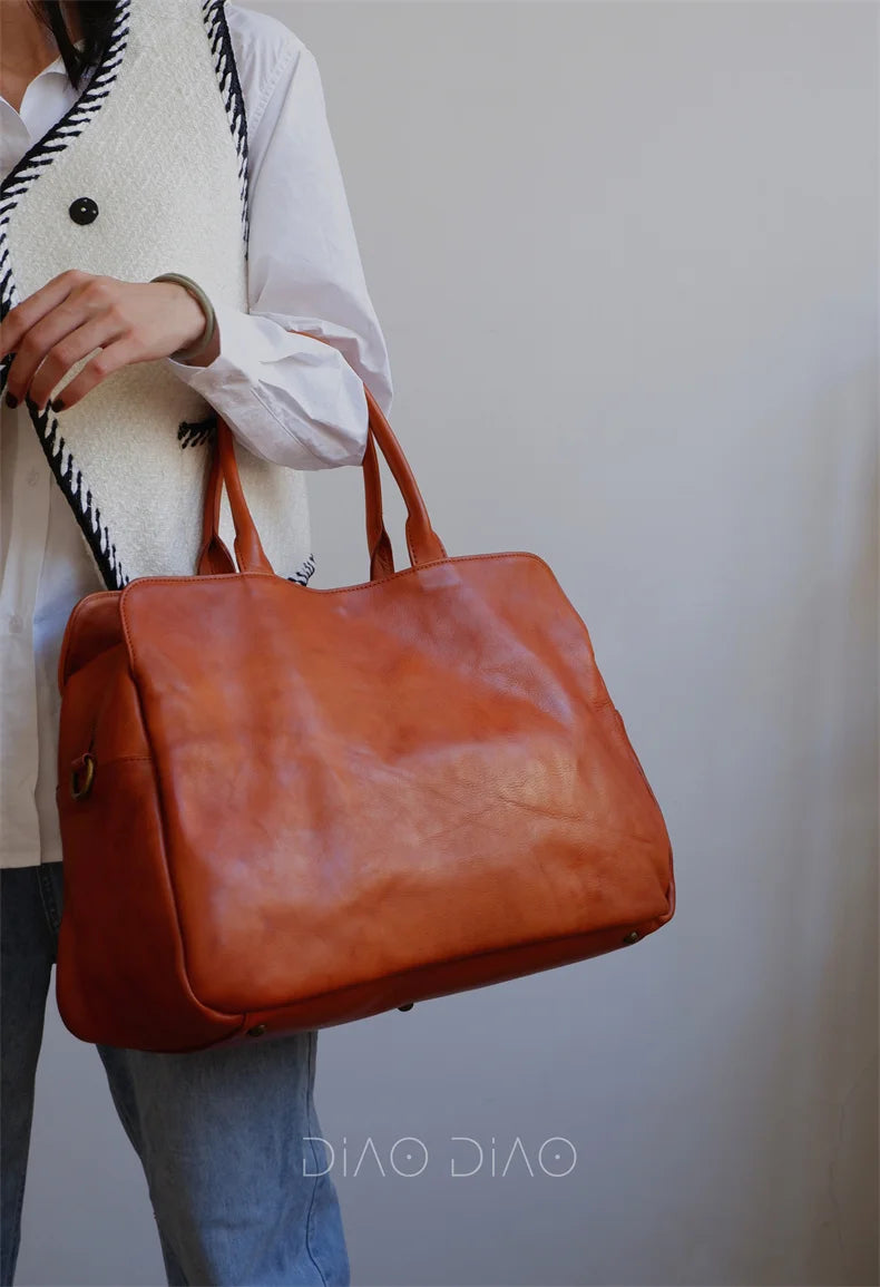 Genuine Leather Shoulder Bag