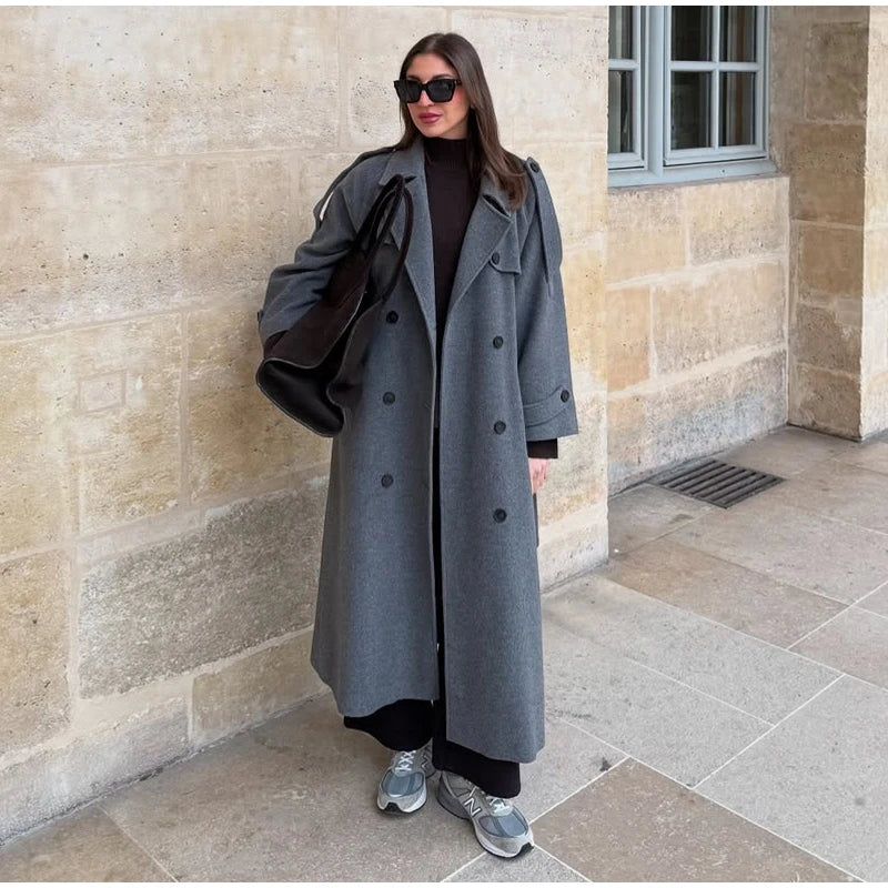 Burgundy Overcoat