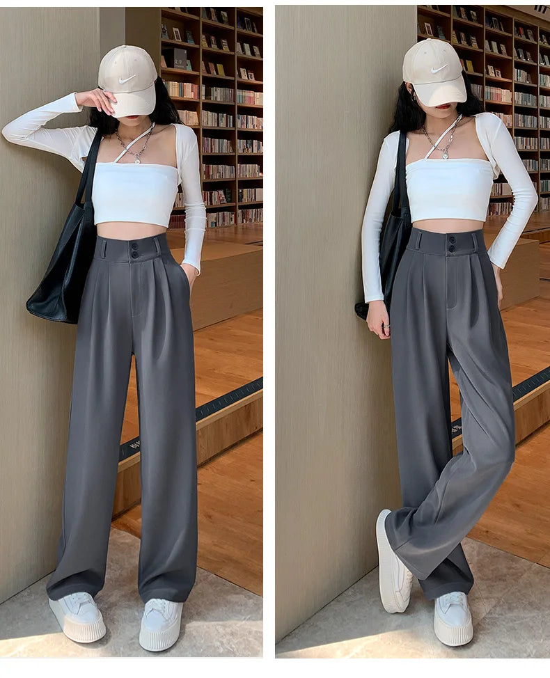 High Waist Pants Lorvue