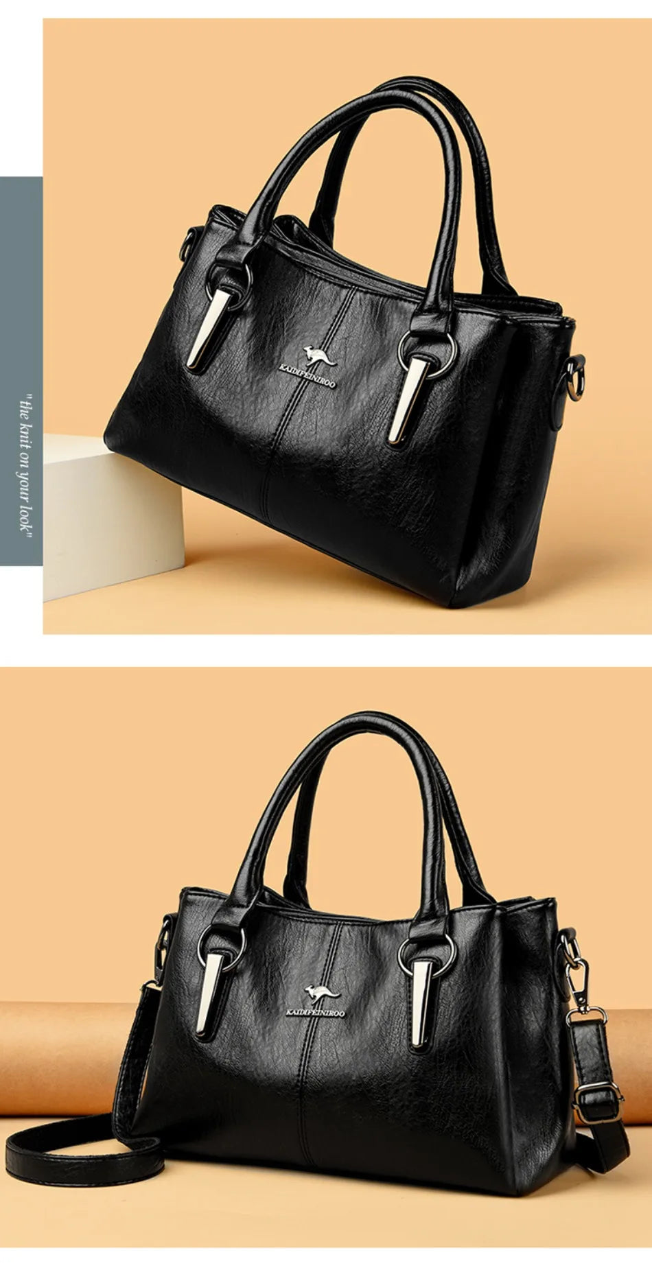 Lorvue Microfiber Synthetic Leather Bag