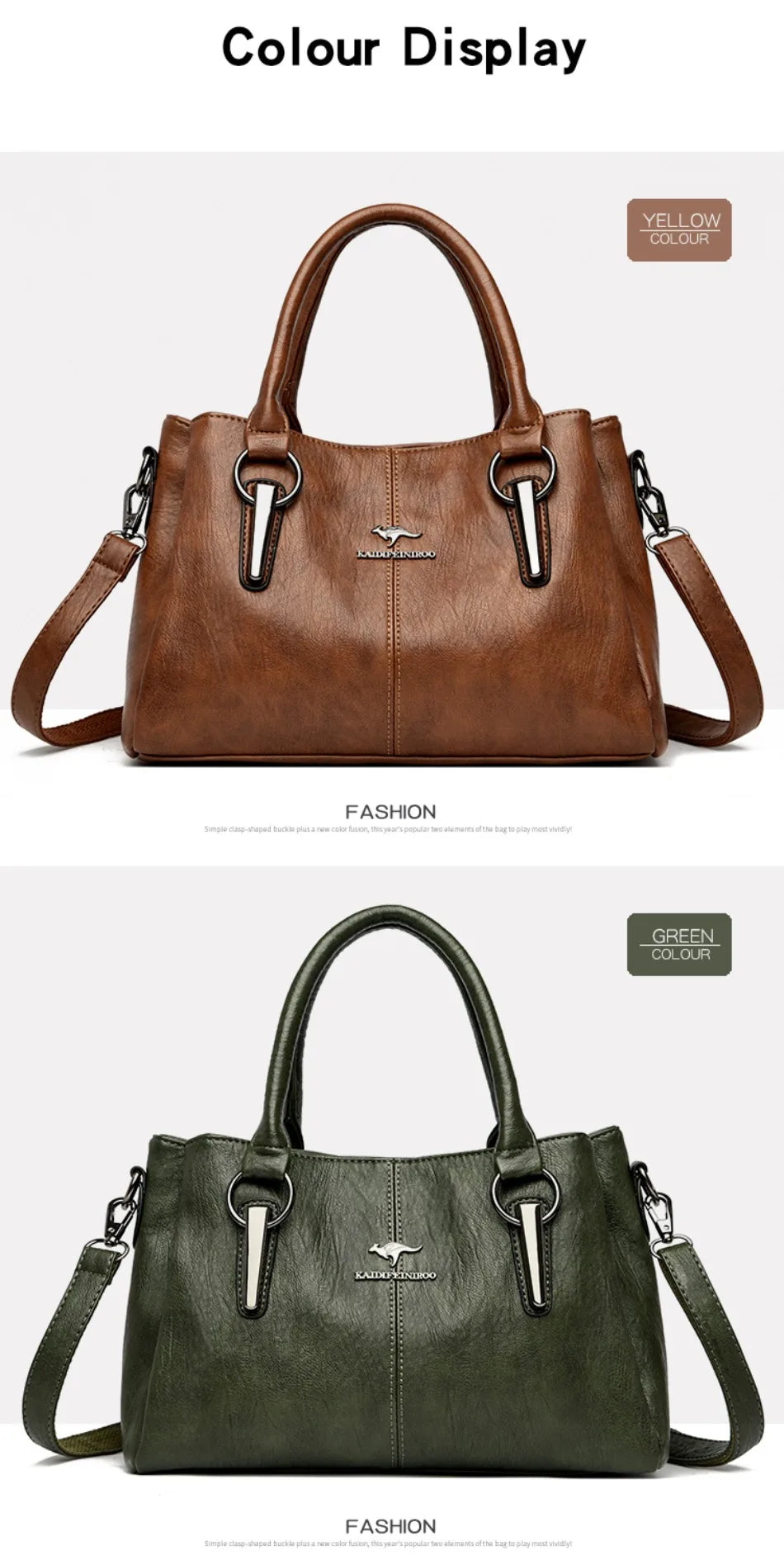 Lorvue Microfiber Synthetic Leather Bag