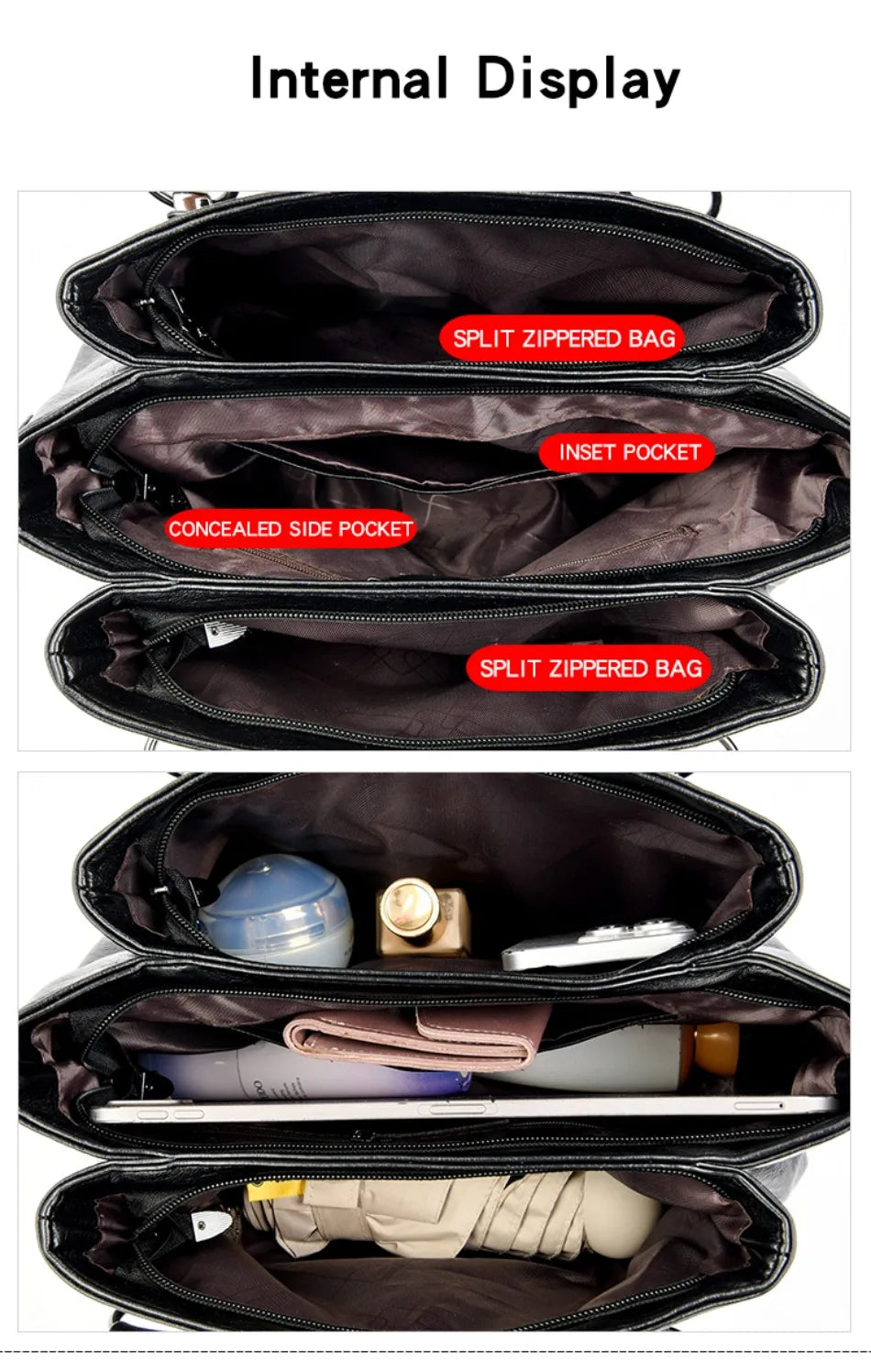 Lorvue Microfiber Synthetic Leather Bag