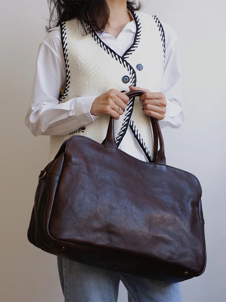 Genuine Leather Shoulder Bag