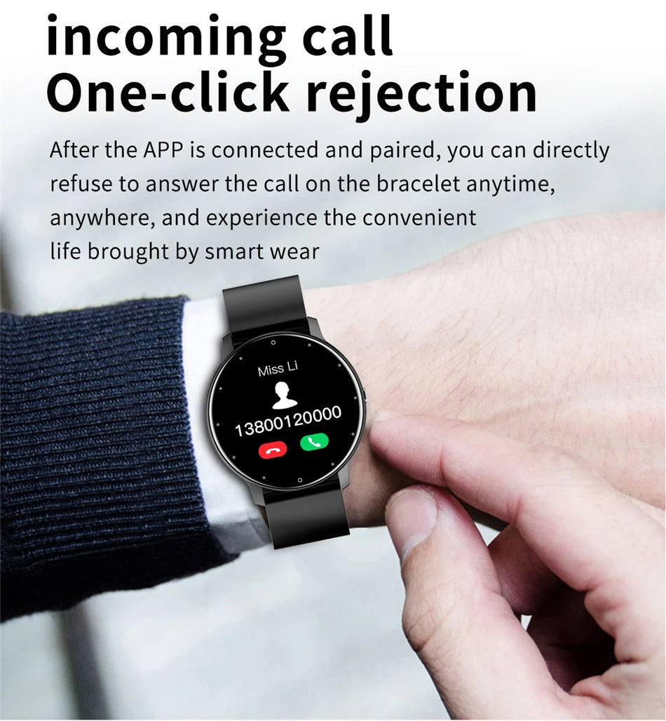 Smart watch Ladies Full touch Screen