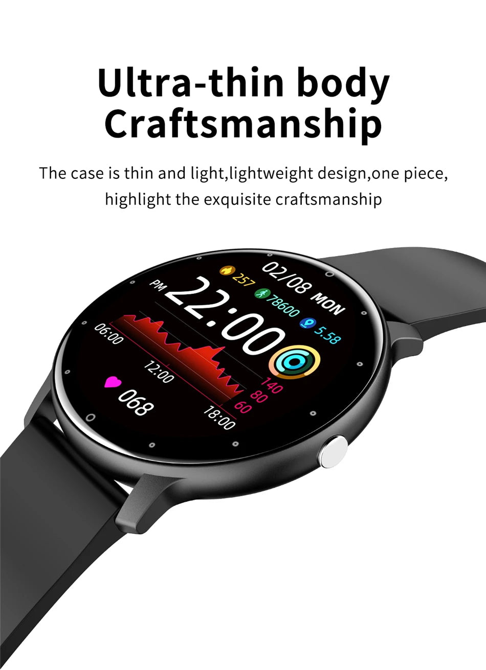 Smart watch Ladies Full touch Screen