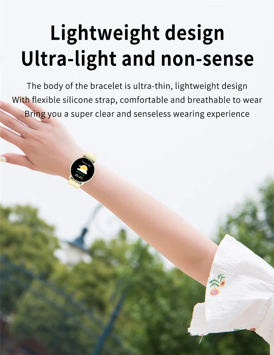 Smart watch Ladies Full touch Screen