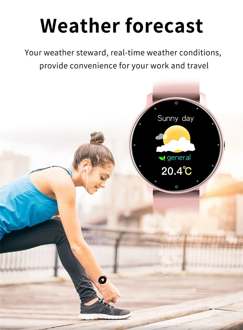 Smart watch Ladies Full touch Screen