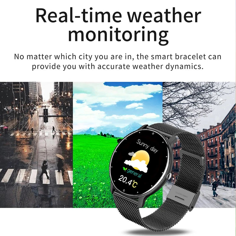 Smart watch Ladies Full touch Screen