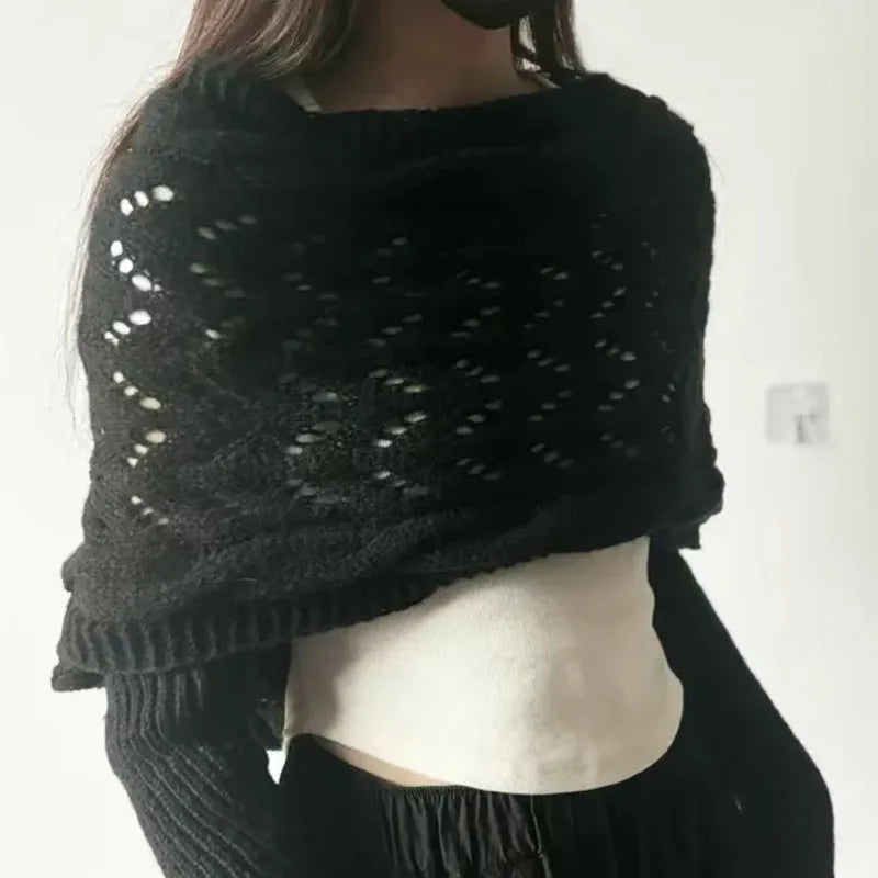 Multifunctional Women's Winter Scarf with Long