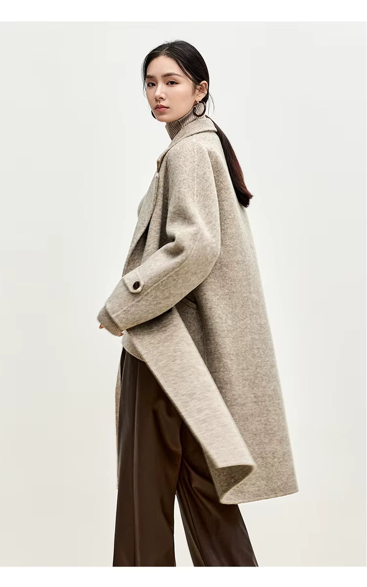 Elegante Wool Coat