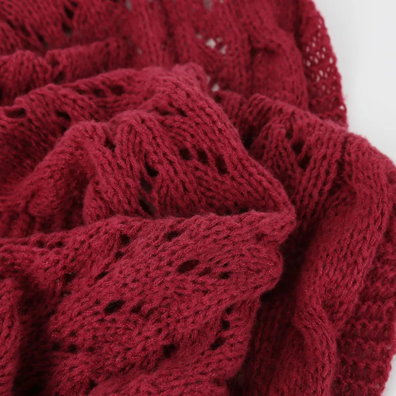 Multifunctional Women's Winter Scarf with Long