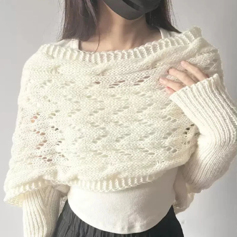 Multifunctional Women's Winter Scarf with Long