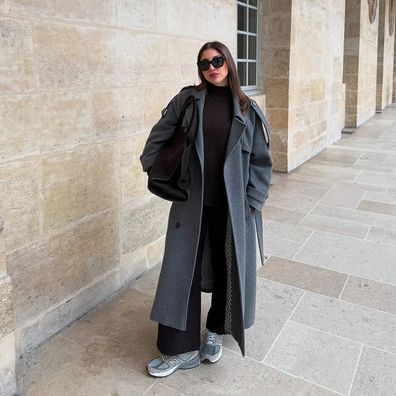 Burgundy Overcoat