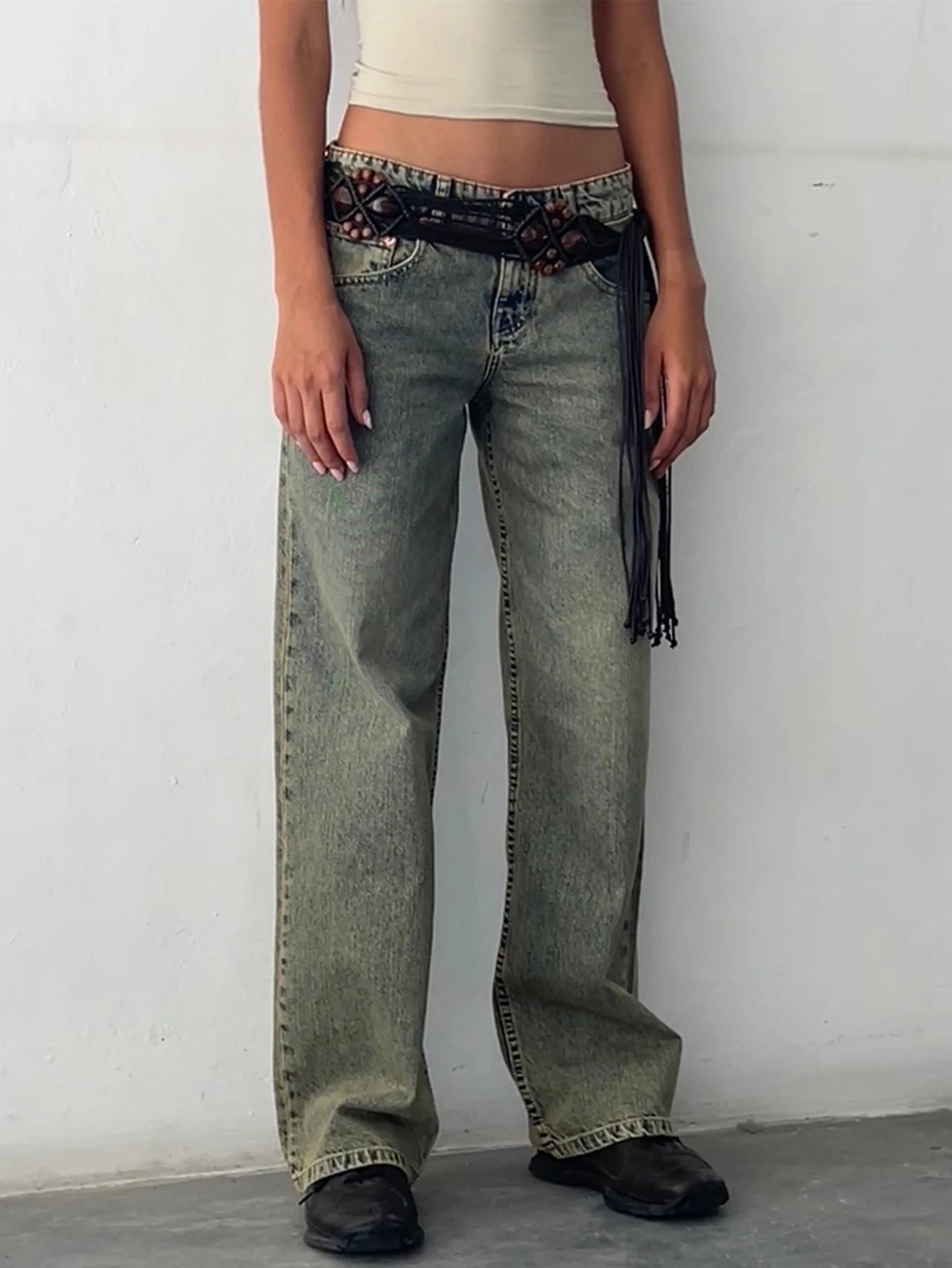 High Waist Baggy