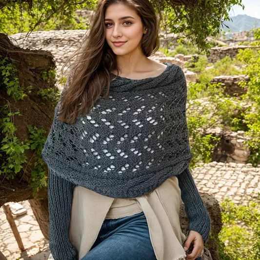 Multifunctional Women's Winter Scarf with Long