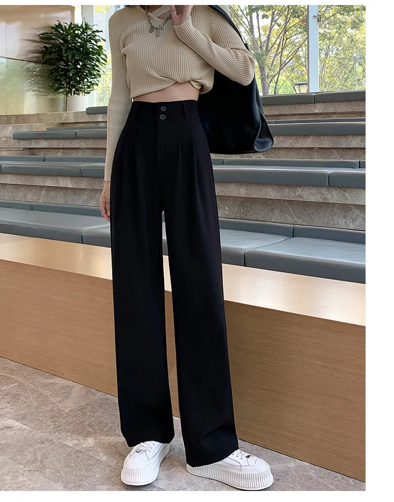 High Waist Pants Lorvue