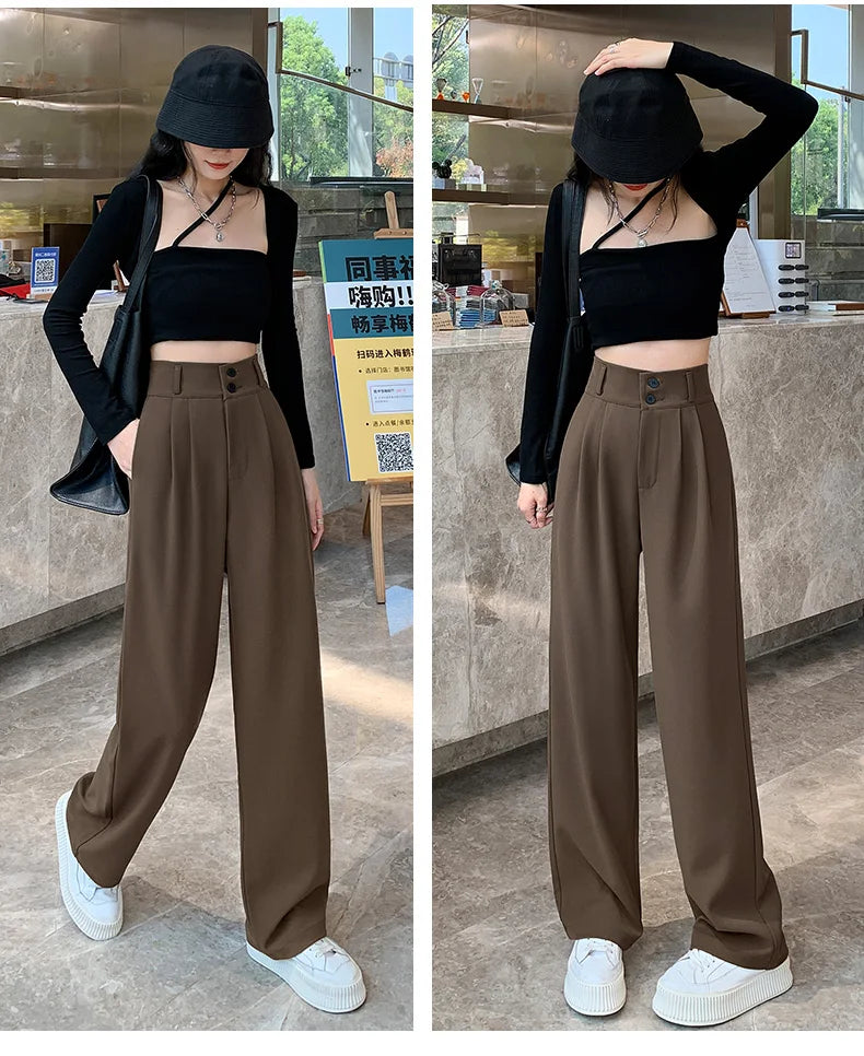 High Waist Pants Lorvue
