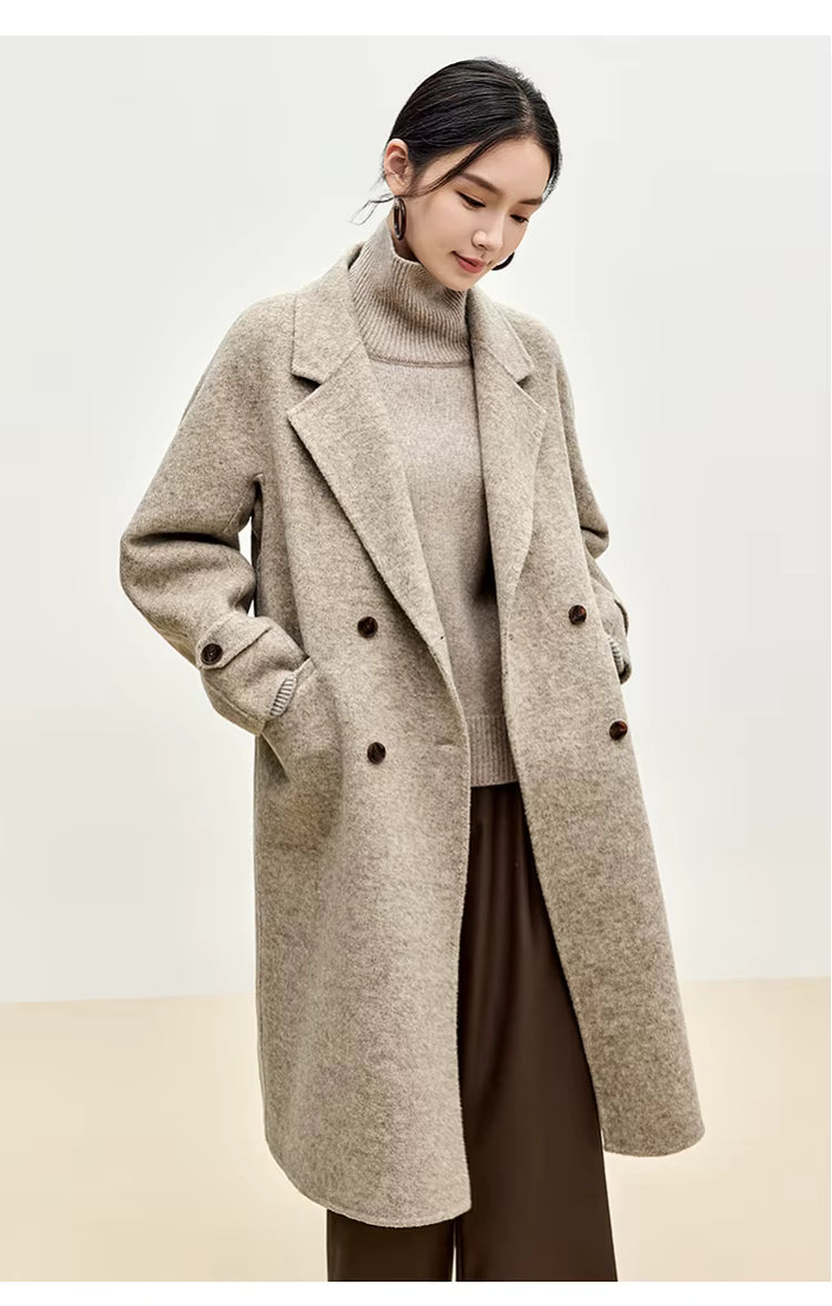 Elegante Wool Coat