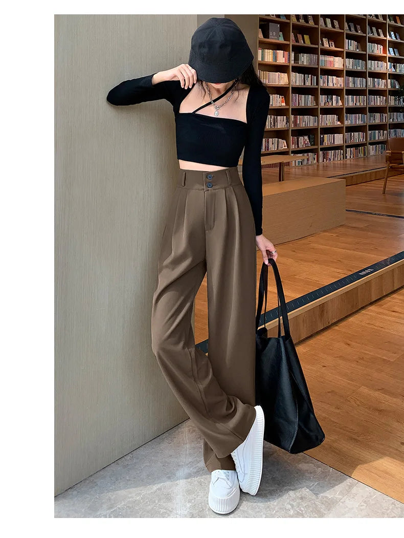 High Waist Pants Lorvue