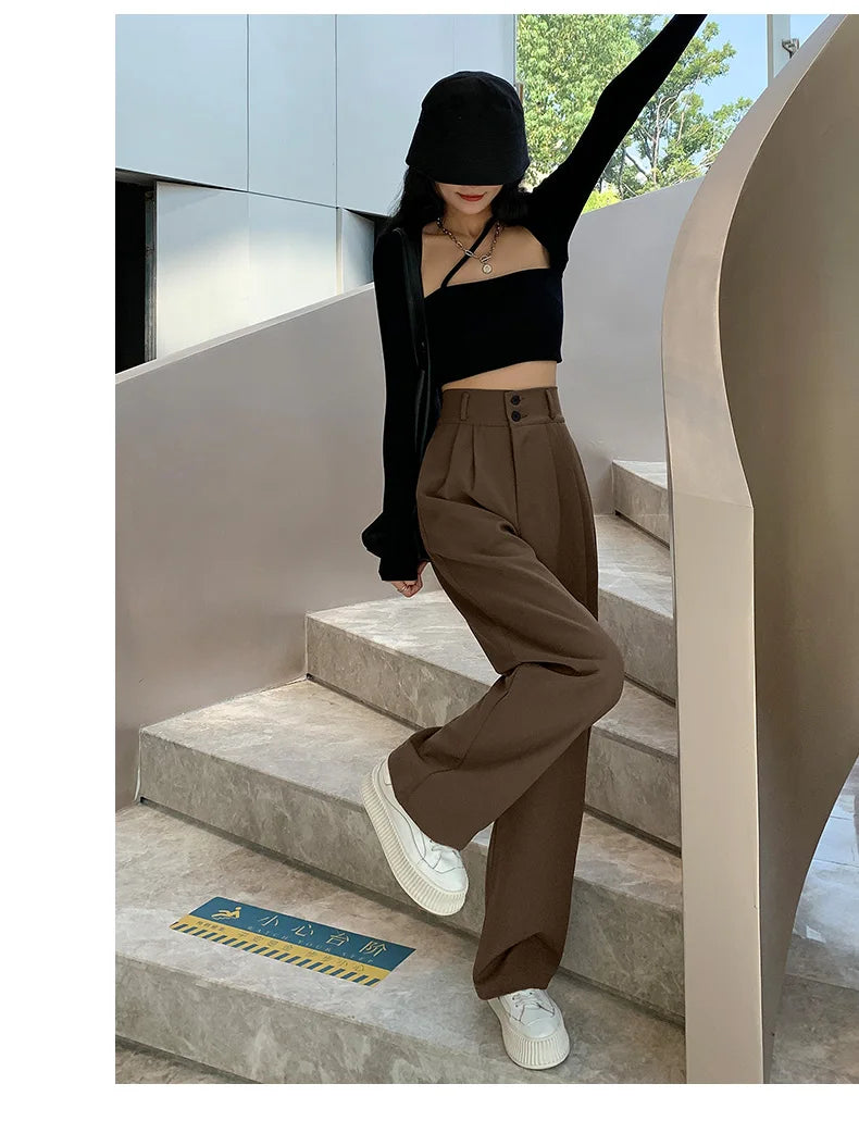 High Waist Pants Lorvue