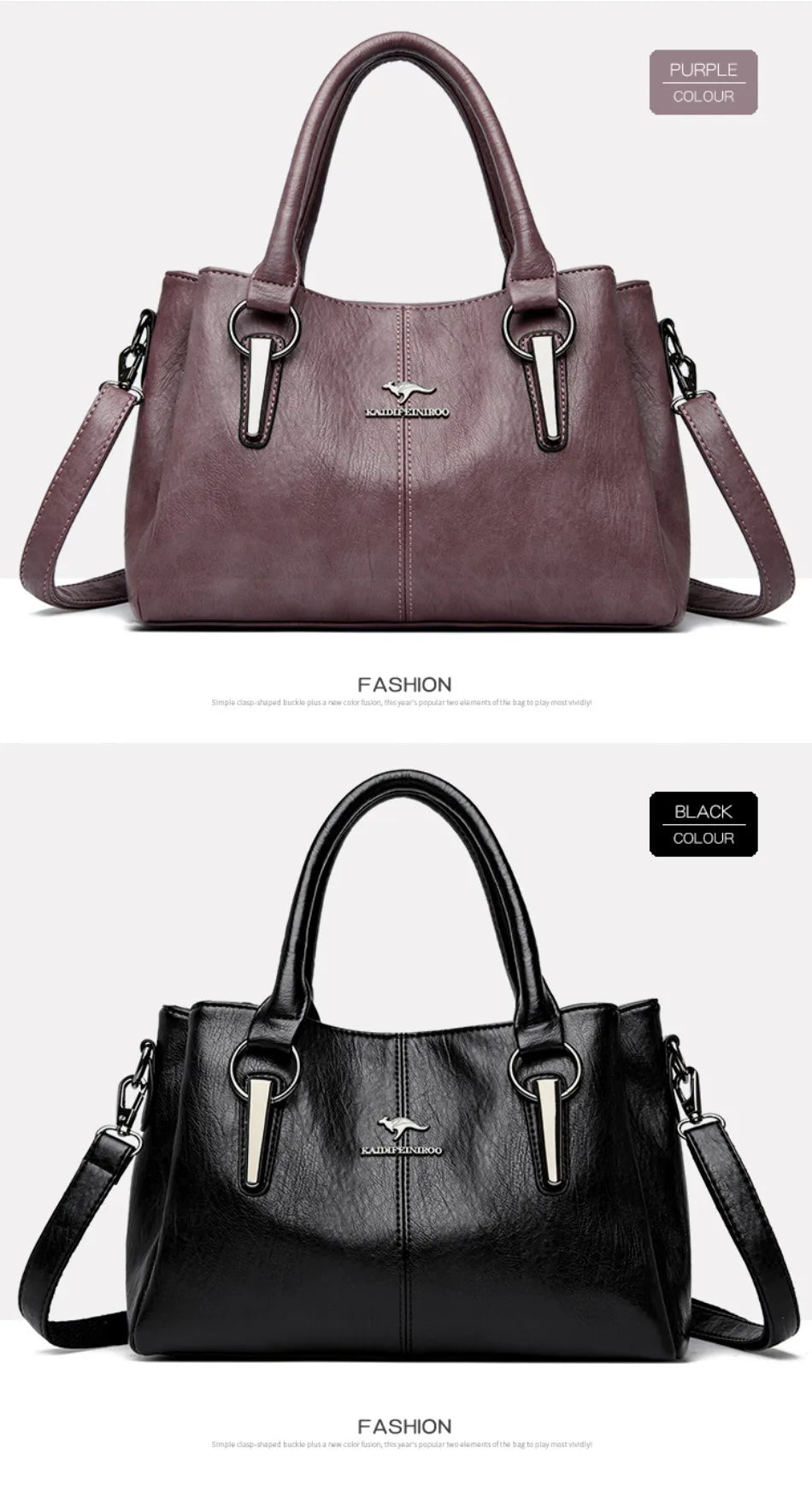 Lorvue Microfiber Synthetic Leather Bag