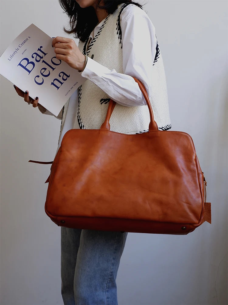 Genuine Leather Shoulder Bag