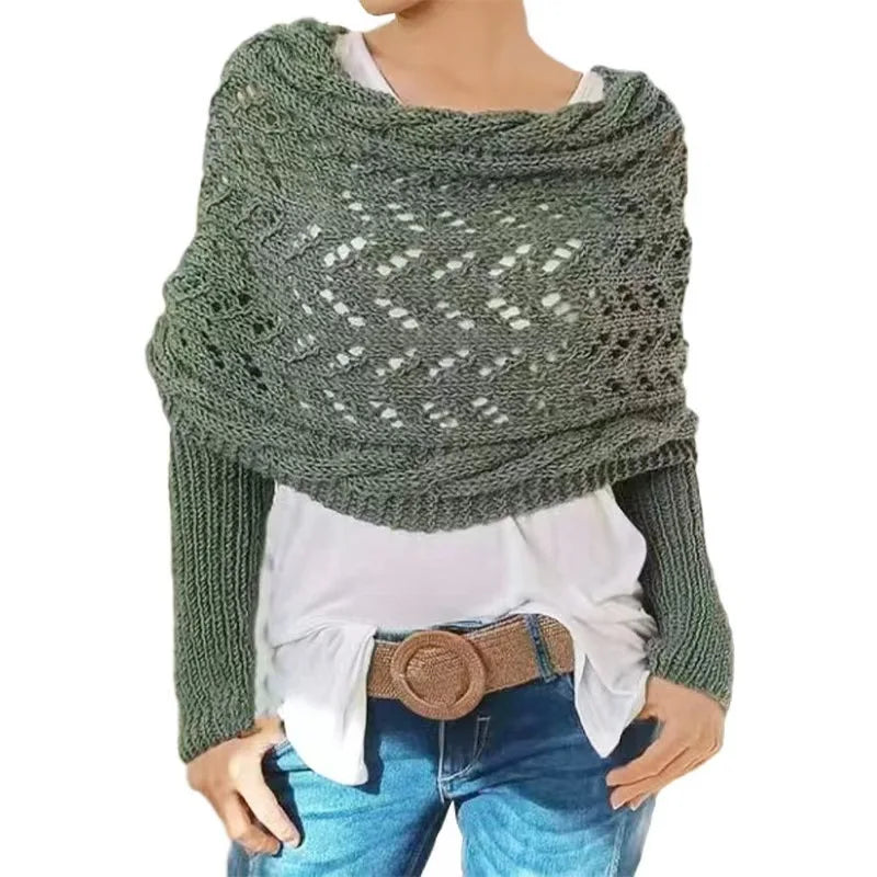 Multifunctional Women's Winter Scarf with Long
