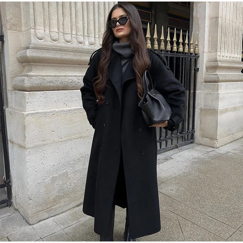 Burgundy Overcoat