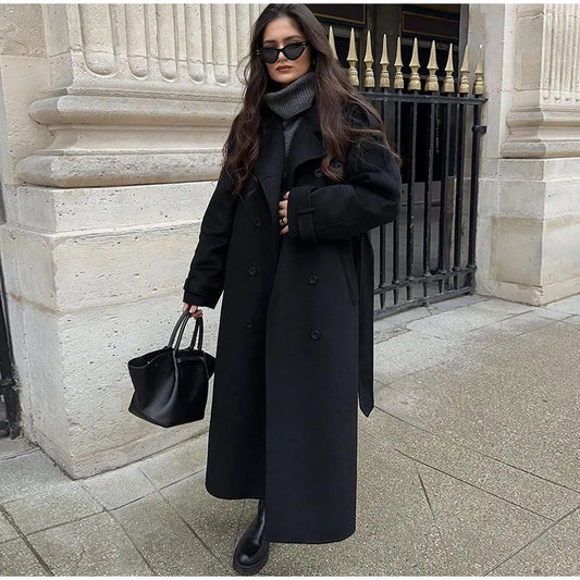 Burgundy Overcoat