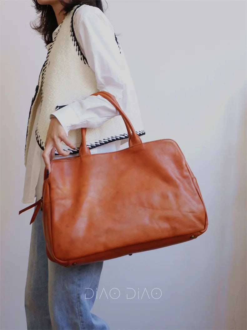 Genuine Leather Shoulder Bag