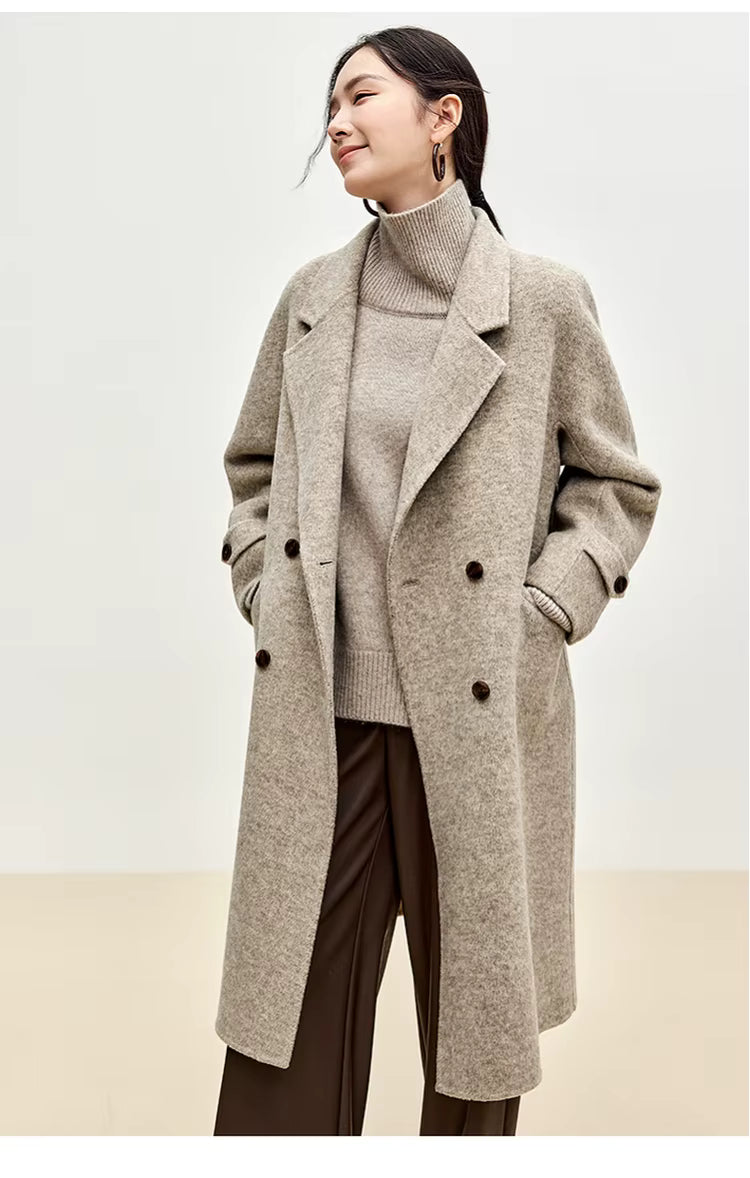 Elegante Wool Coat