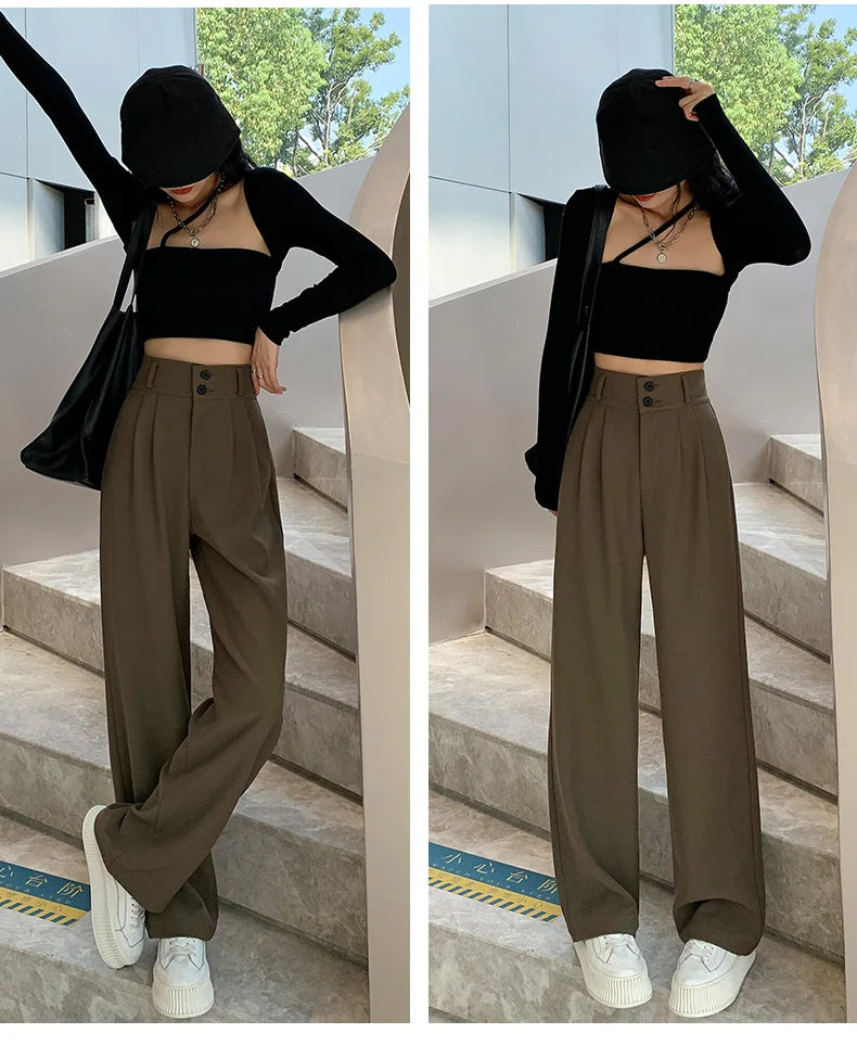 High Waist Pants Lorvue