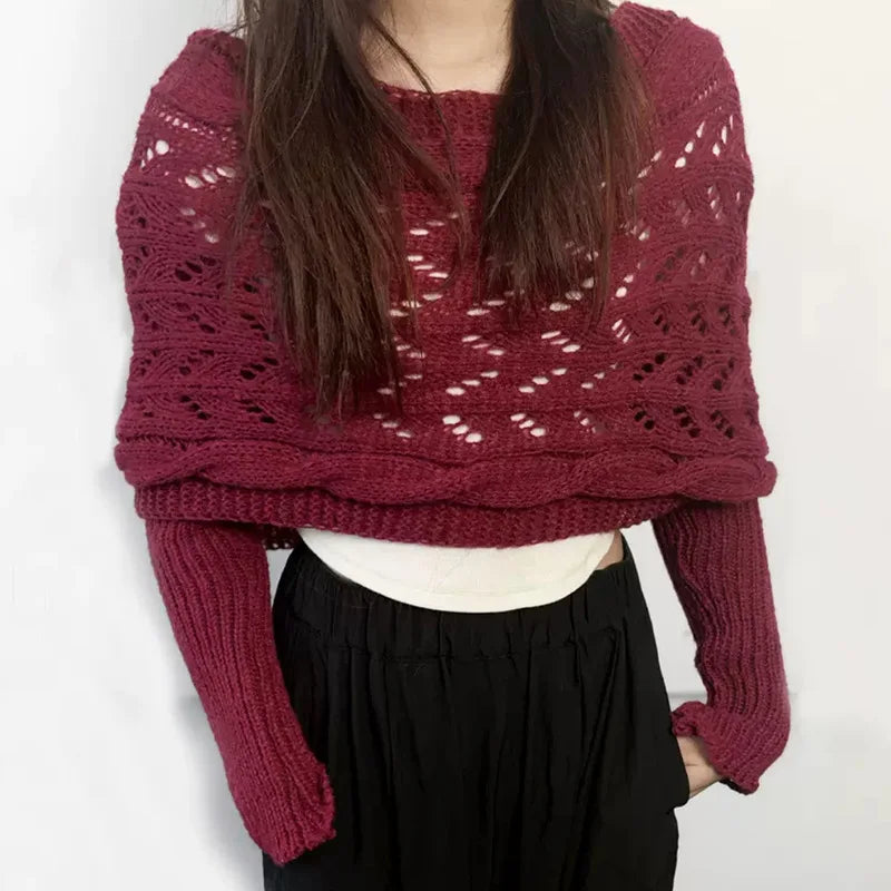 Multifunctional Women's Winter Scarf with Long