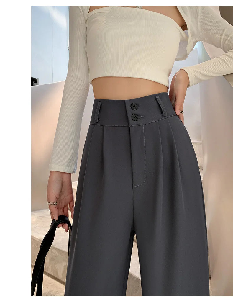 High Waist Pants Lorvue