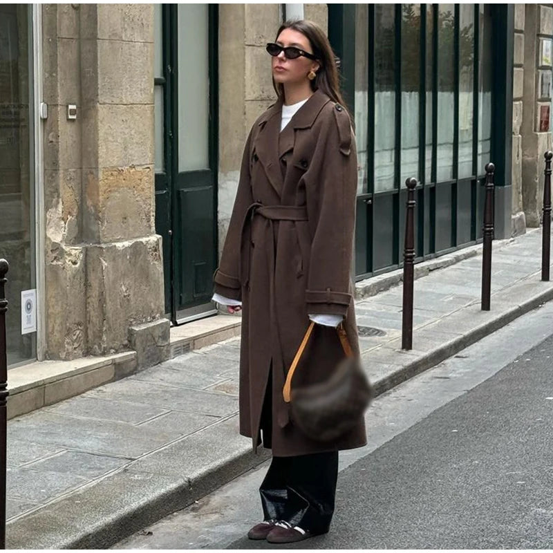 Burgundy Overcoat