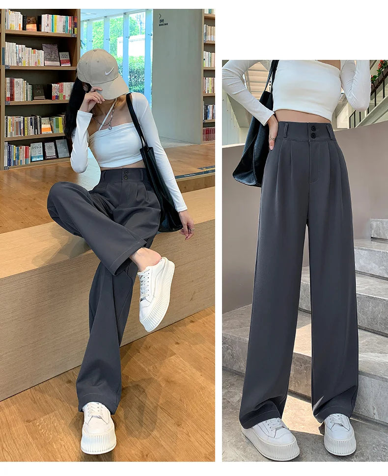 High Waist Pants Lorvue