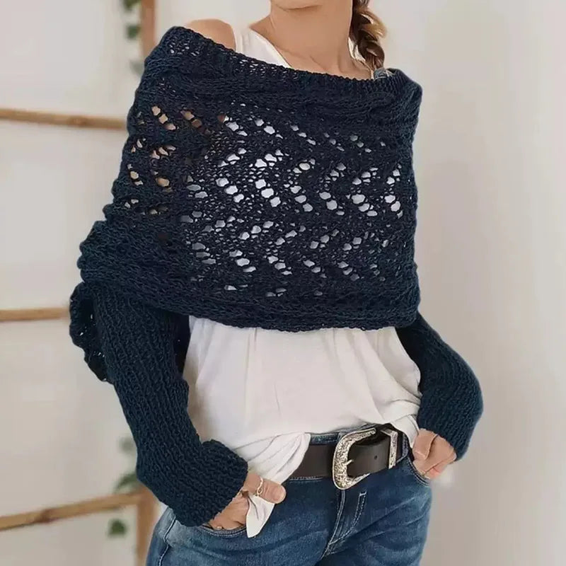 Multifunctional Women's Winter Scarf with Long