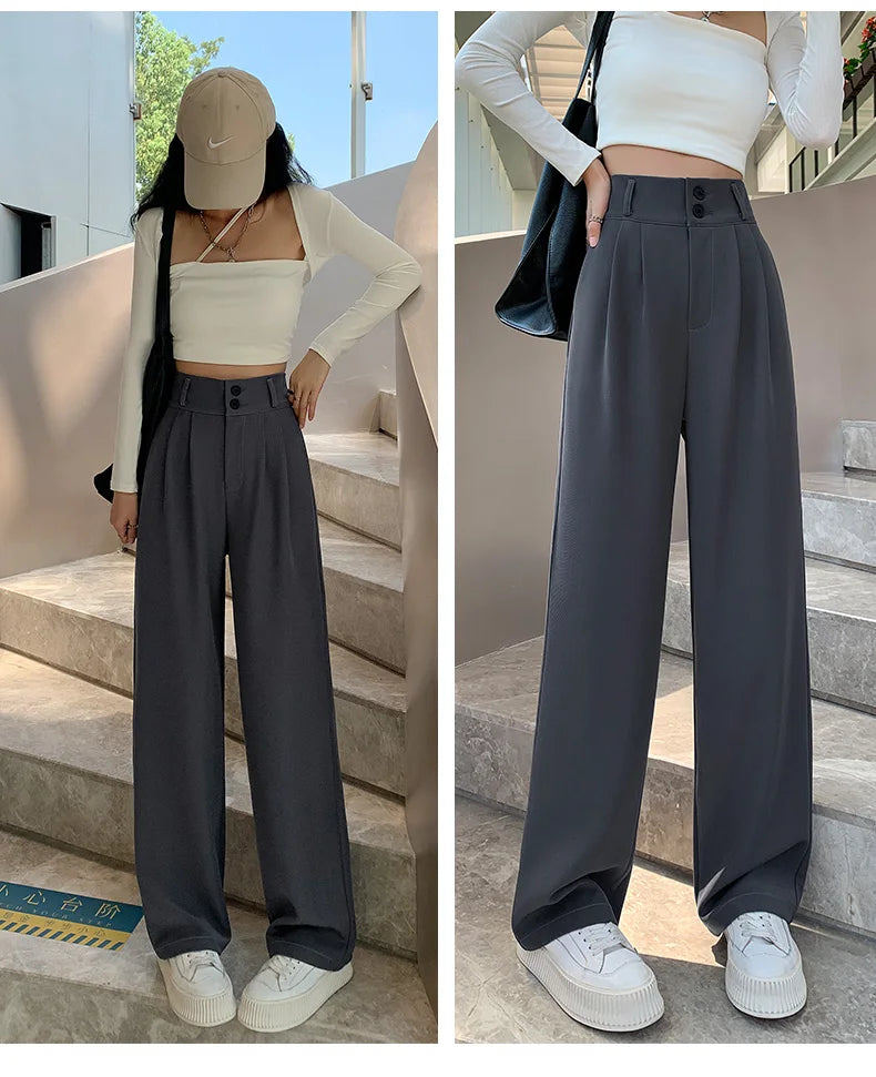 High Waist Pants Lorvue