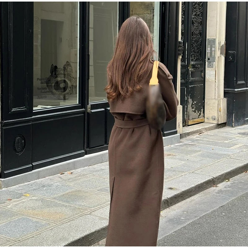 Burgundy Overcoat