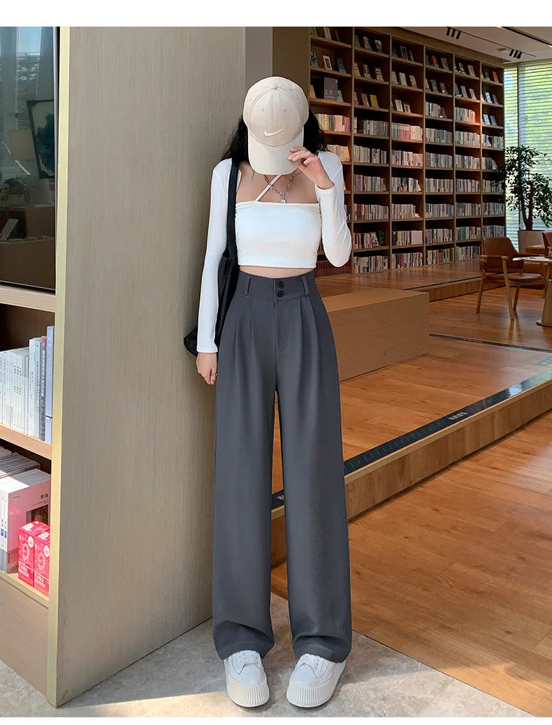 High Waist Pants Lorvue