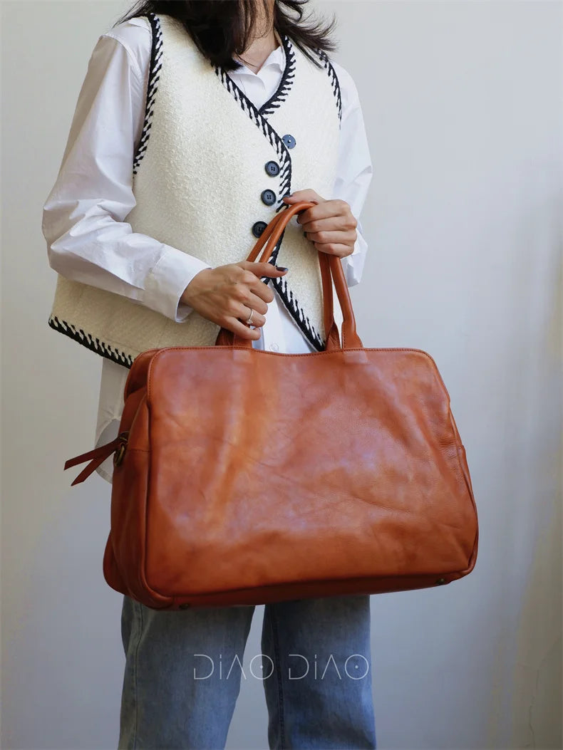 Genuine Leather Shoulder Bag