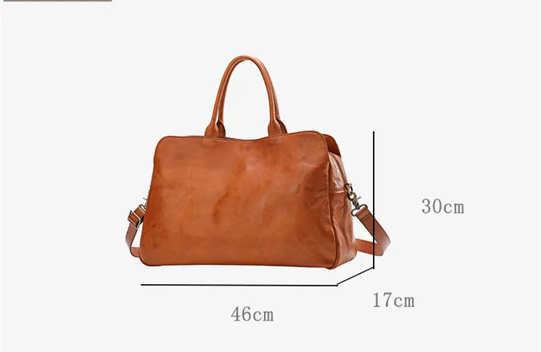 Genuine Leather Shoulder Bag
