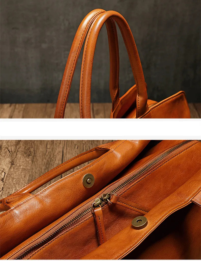 Genuine Leather Shoulder Bag