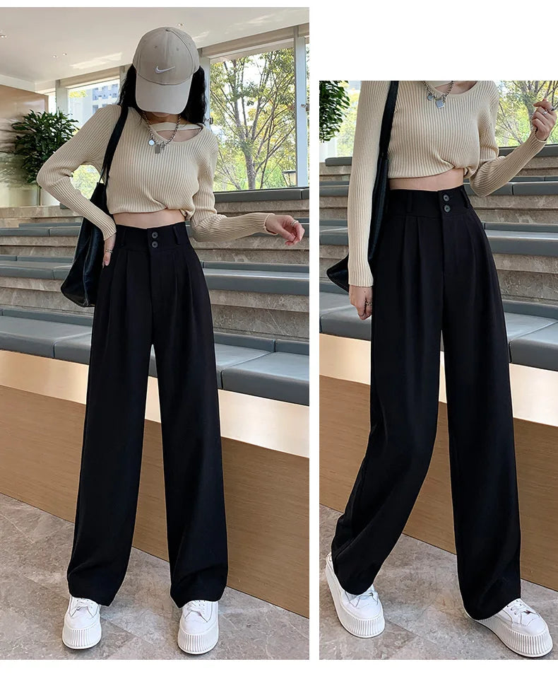 High Waist Pants Lorvue