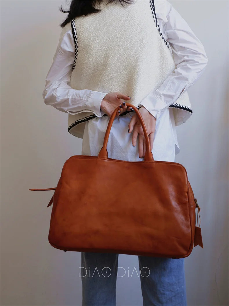 Genuine Leather Shoulder Bag
