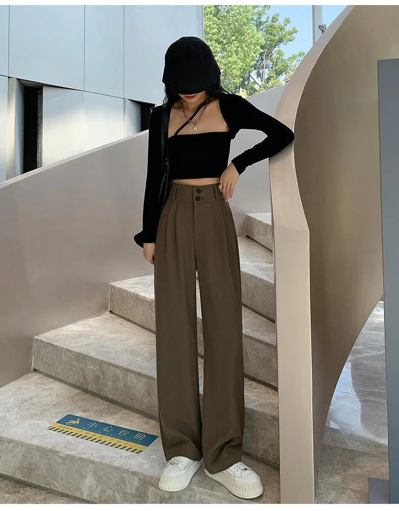 High Waist Pants Lorvue