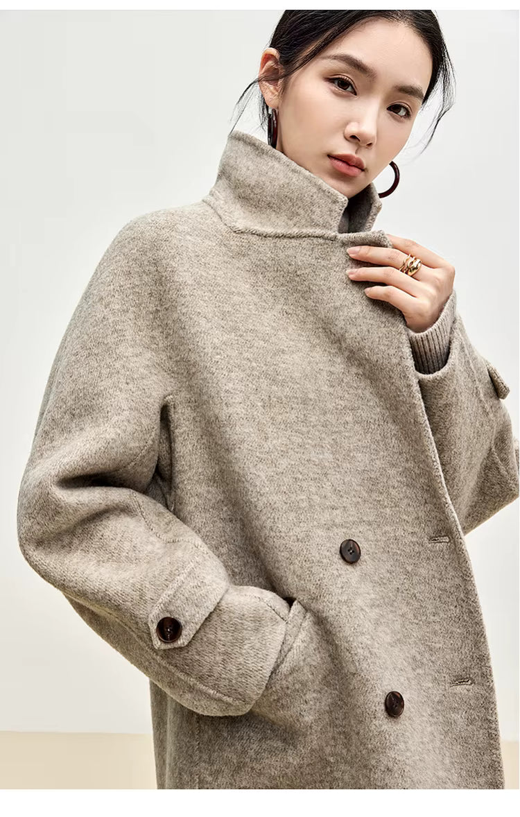 Elegante Wool Coat