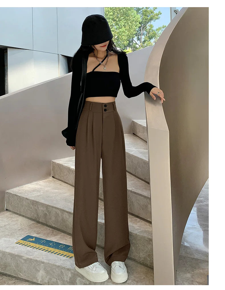 High Waist Pants Lorvue
